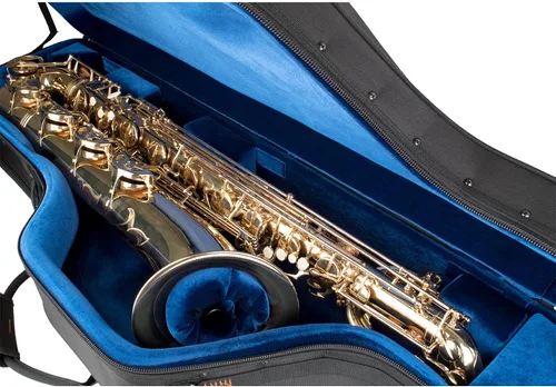 Miniatura 6 de Protec Saxofón barítono (se adapta a baja A y Bb) Estuche PRO PAC contorneado, modelo PB311CT