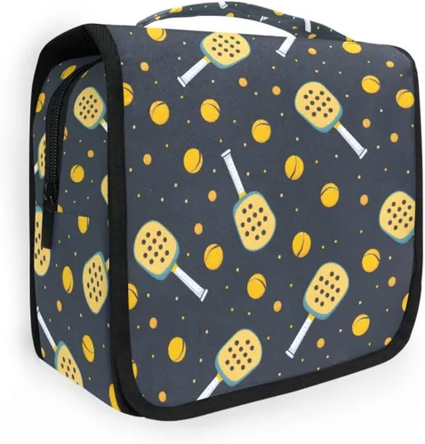 Miniatura 10 de Neceser colgante de viaje -326 - Kit de fútbol para maquillaje, organizador de cosméticos para hombres y mujeres