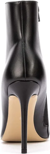Miniatura 4 de Castamere Botines de tacón alto para mujer, puntera puntiaguda, con hebilla de aguja, tacón de aguja de 3.9 in