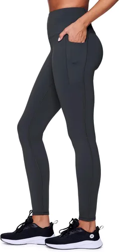 Miniatura 5 de RBX Active Leggings de yoga para mujer, ultra suaves, sólidos, con bolsillos