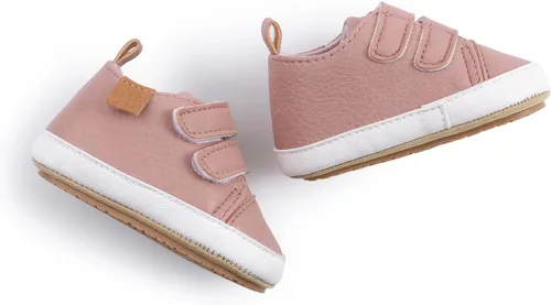 Miniatura 6 de BABSMULY Baby Boys Girls Shoes Non-Slip Rubber Sole High-Top PU Leather Sneakers Infant First Walking Shoes Toddler Crib Shoes Newborn Loafers Flats
