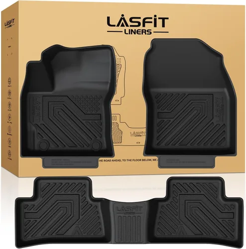 Miniatura 53 de LASFIT Alfombrillas de piso para Toyota Tacoma 2008-2011 Cabina de Acceso Transmisión Automática, Forro de Piso de Ajuste Personalizado para Todo