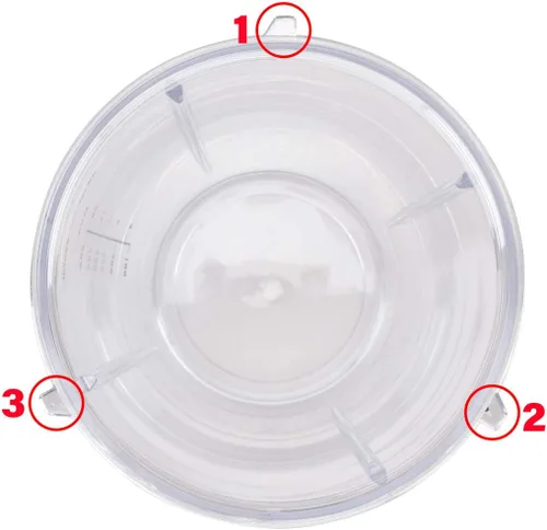 Miniatura 3 de Paquete de 2 piezas de repuesto de vaso colosal de 32 onzas de altura compatibles con licuadoras Nutri Bullet 600W 900W NB-101B NB-101S NB-201