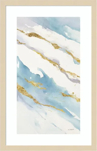 Miniatura 6 de Amanti Art Framed Wall Art Print 21x14 Drift v2 Crop by Mike Schick, Abstract Wall Art, Modern Contemporary Decor, Small Poster Painting Artwork for