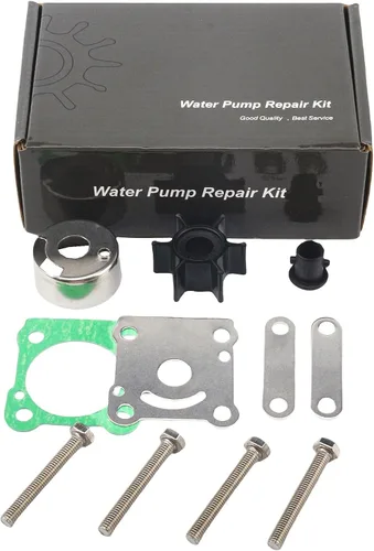 Miniatura 2 de 6N0-W0078 Kit de impulsor de bomba de agua para Yamaha fueraborda 2 tiempos de 6 8 HP 6G1-W0078-00-00 6G1-W0078-A1-00 Sierra 18-3460