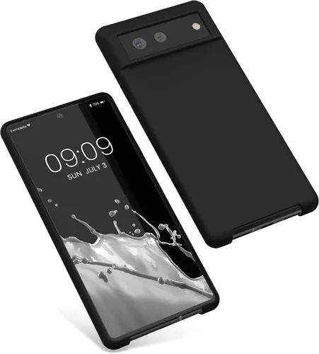 Miniatura 164 de kwmobile Funda Compatible con Google Pixel 6 Pro - Funda de teléfono de silicona TPU con acabado suave - Azul Arrecife