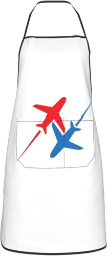 Miniatura 8 de Delantal de aviación para aviación, delantales de cocina para hombre y mujer, delantal de cocina, delantal de chef, delantales de jardín ajustables