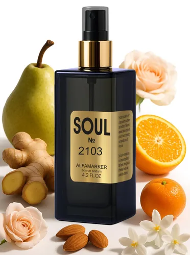 Miniatura 40 de SOUL №2201 Omina Crystal - Perfume para mujer Eau de Parfum Spray de larga duración 4.0 fl oz / 4.1 fl oz Fragancia floral para mujer acuática