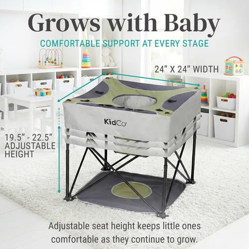 Miniatura 5 de Kidco gopod portátil bebé estación de actividad, Pistacho