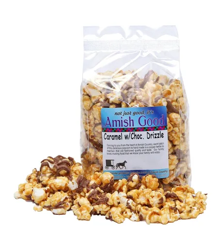 Miniatura 9 de Amish Good Palomitas de maíz de caramelo de 10 onzas hechas a mano, palomitas de maíz gourmet hechas a mano, nuestro hervidor de cobre, Amish