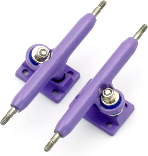 Miniatura 18 de A1 Pro Fingerboard Trucks 36 mm 34 mm 32 mm con nueva base y copa de pivote (32 mm Azul bebé)