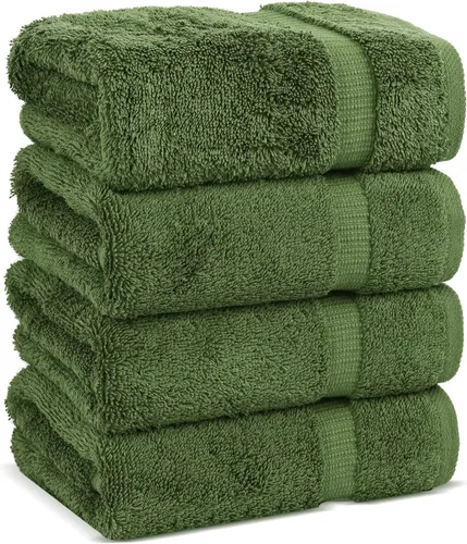 Miniatura 30 de Chakir Turkish Linens - Toallas turcas de alta calidad 100% algodón para baño, 13 x 13 pulgadas (6 toallas pequeñas, aguamarina)