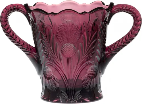 Azucarero - Cardo invertido - Hecho en Estados Unidos - Mosser Glass - Estados Unidos (amatista)