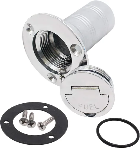 Miniatura 14 de Boat Water/Diesel/Gas/Fuel Deck Fill/Filler 1-1/2 Inch(38mm) with Keyless Cap 316 Stainless Steel Boat Deck Hardware for Boat, Yacht, Caravan