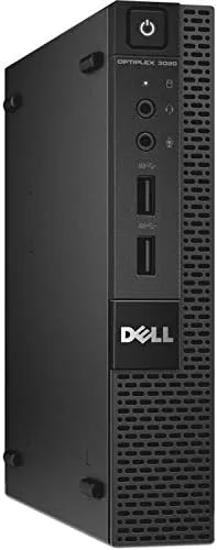 DELL OptiPlex 3020 Micro computadora de escritorio, Intel Core i5-4570S, 8 GB de RAM, SSD de 256 GB - 80101289214 (renovado)