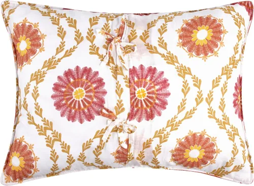 Miniatura 2 de Greenland Home Barefoot Bungalow Topanga - Funda de almohada, tamaño King, color naranja