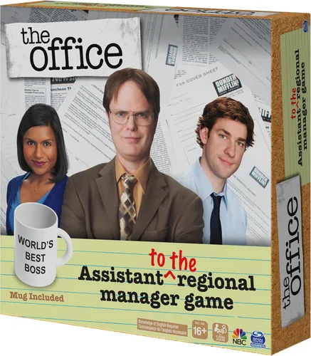 Miniatura 8 de The Office TV Show, asistente del juego de fiesta de gerente regional, para adultos y adolescentes a partir de 16 años