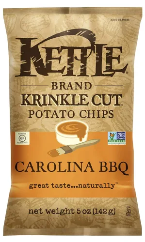 Miniatura 11 de Kettle Brand Papas Fritas, Backyard Barbeque Kettle Chips, Bolsa de Aperitivos, 1.5 Oz