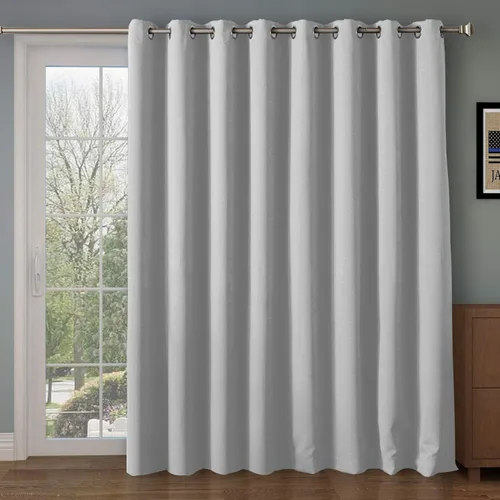 Miniatura 13 de Rose Home Fashion Cortinas opacas para puerta corrediza, oscurecimiento de la habitación, cortinas con aislamiento térmico para sala de estar