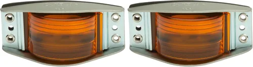 Grote 45173 Luz de marcador de espacio de riel estrecho (paquete de 2)