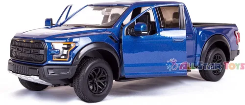 Miniatura 3 de Motormax 79344 Escala 1:24 2017 Ford F-150 Raptor Azul