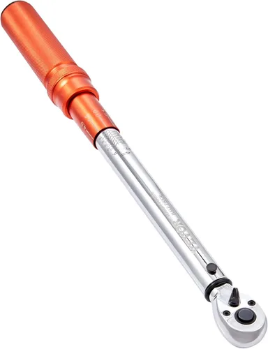 Miniatura 9 de VEVOR Llave Dinamométrica de Clic de Accionamiento de 3/8 Pulgadas 10-80ft.lb/14-110n.m, Juego de Llaves Dinamométricas Ajustables de Doble