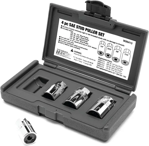 Performance Tool W89413 - Juego de extractores de pernos SAE de 4 piezas