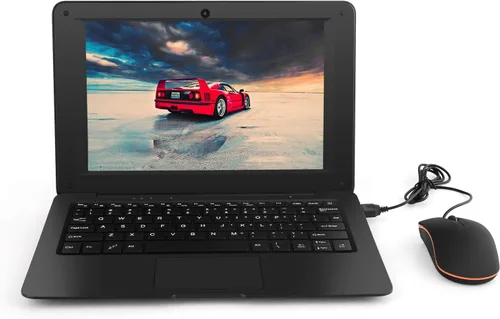 Miniatura 2 de Portátil de 10,1 pulgadas en línea Aprendizaje ordenador portátil Windows 10 OS Preinstalado Quad Core 32GB Netbook HDMI Webcam Oficina Netflix Negro