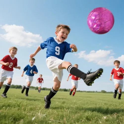 Miniatura 5 de ABAJI Balón de fútbol tamaño 3 4 5 patrón brillante cuero suave práctica entrenamiento regalo de fútbol para niños niñas viene con aguja de bomba