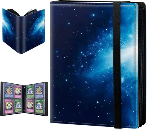 Miniatura 18 de Carpeta para tarjetas intercambiables, 4 bolsillos para tarjetas intercambiables, 160 bolsillos de doble cara, funda para tarjetas de tamaño Mujeres