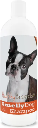 Healthy Breeds Boston Terrier - Champú de bicarbonato de sodio para perros, 8 onzas