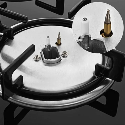 Miniatura 5 de Placa de cocina de gas de 4 quemadores, placa de gas de acero inoxidable empotrada de 23 pulgadas para gas natural con kit de conversión