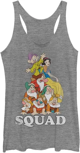 Miniatura 2 de Camiseta sin mangas Blancanieves y los siete enanos Squad Racerback para mujer