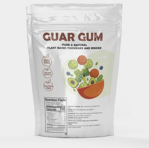 Miniatura 3 de ZEHO - Polvo de goma guar de 2 libras, sin OMG, sin gluten, vegano, espesante de alimentos para cocinar, hornear, sustituto de goma de xantano
