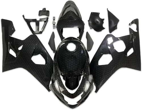Miniatura 30 de Carenado completo de plástico blanco brillante para Suzuki 2004 2005 GSXR 600 750 inyección ABS nuevo Aftermarket Kit Kit de carrocería 04 05 10