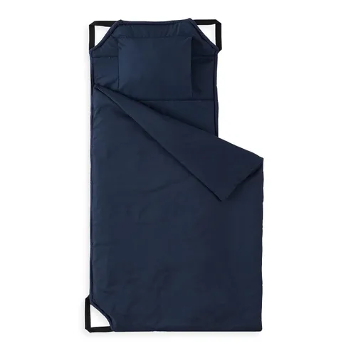 Wake In Cloud - Tapete para siesta para cuna con almohada y manta, para niños pequeños y niñas en guardería, jardín de infantes, preescolar y Azul