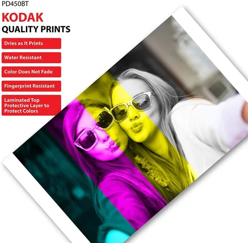 Miniatura 9 de Kodak Dock Premium - Impresora fotográfica instantánea portátil para fotos de 4x6 pulgadas, fotos en color, tecnología 4 Pass y proceso