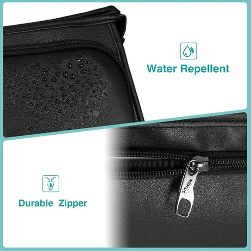 Miniatura 6 de SITHON Estuche de transporte de viaje para Dyson Airwrap Styler/Shark Speedstyle Flexstyle, bolsa organizadora de almacenamiento resistente al agua