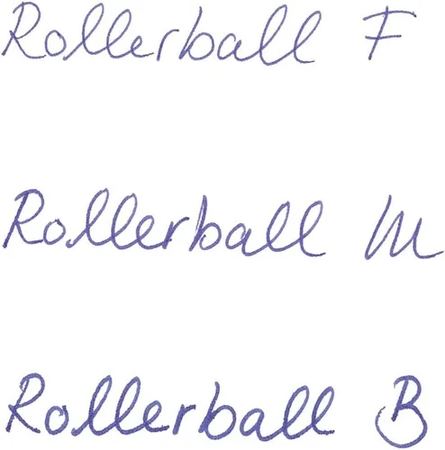 Miniatura 5 de Montblanc Rollerball LeGrand Recambios (M) Azul Real 124503 – Recambios de bolígrafo para bolígrafos Meisterstück LeGrand Rollerball con punta