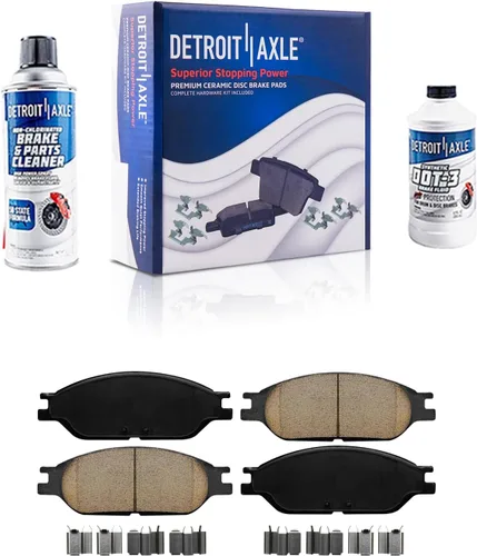 Miniatura 79 de Detroit Axle - Pastillas de freno traseras para Kia Sportage 2017-2022, Hyundai Tucson 2016-2021, pastillas de freno de cerámica 2018 2019 2020