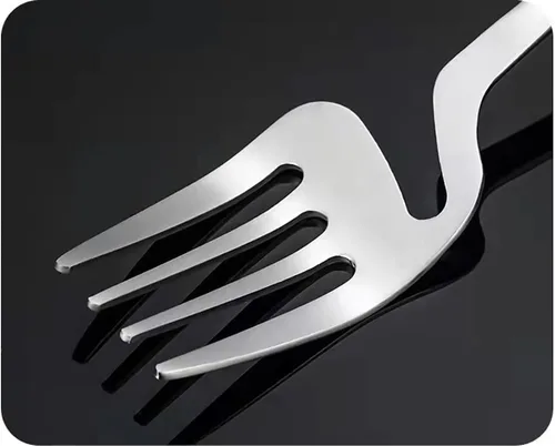 Miniatura 5 de NUEVO Juego de cubiertos de 120 piezas con utensilios para servir para 30, cubiertos de acero inoxidable de grado alimenticio para el hogar