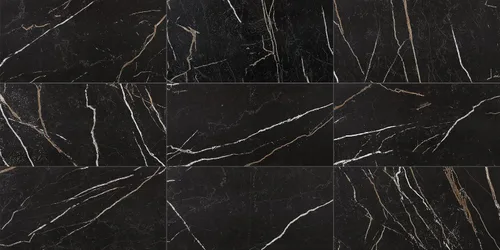 Miniatura 23 de Daltile Perpetuo - Moldura redondeada de porcelana con aspecto de mármol de porcelana de 3 x 24 pulgadas en gris eterno pulido (se vende por pieza)