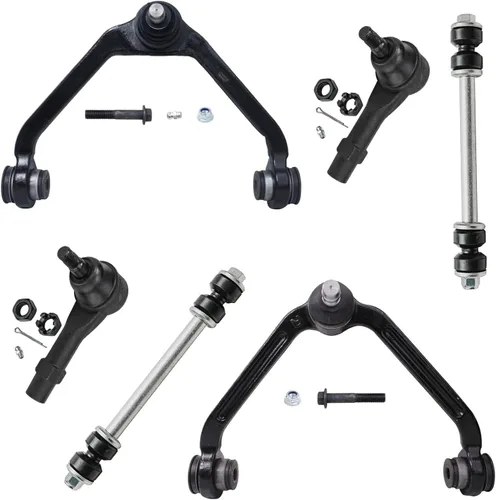 Miniatura 137 de Detroit Axle - Kit de extremo delantero para Chrysler 300 Dodge Charge Challenger 2011-2023, 2 brazos de control inferiores traseros 2 rótulas