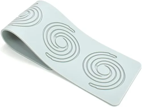 Miniatura 7 de Molde de patrón geométrico, molde en espiral hueco 3D de silicona para fondant para decoración de pasteles, cupcakes, alimentos