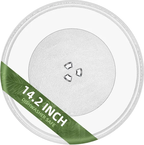 Miniatura 11 de Placa giratoria de vidrio para microondas de 13.5 pulgadas compatible con 5304509621 Frigidaire placa de microondas WB39X10032 13 1/2 pulgadas GE