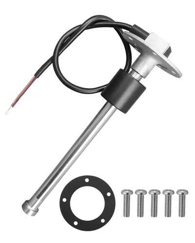 Miniatura 7 de Indicador de nivel de combustible de 0-90 ohm, medidor de combustible marino impermeable con esfera de 52 mm y retroiluminación LED, medidor Medidor