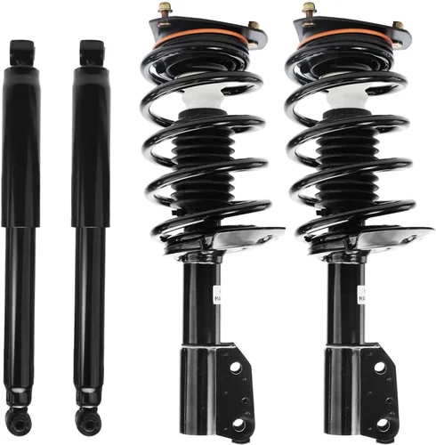Miniatura 86 de Detroit Axle - Amortiguadores de puntales para Nissan Sentra 2007-2012 [Base S SL SR] Puntales delanteros completos con amortiguadores traseros