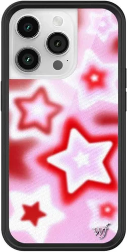 Miniatura 56 de Wildflower Carcasas – Compatible con iPhone 14 Pro Protector negro parachoques, certificado de prueba de caída de 6.5 pies, propiedad de mujeres