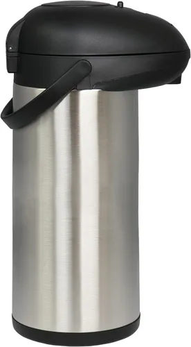 Miniatura 3 de MegaChef Tapa de bomba de cuerpo de vacío de acero inoxidable de 5 cuartos de galón