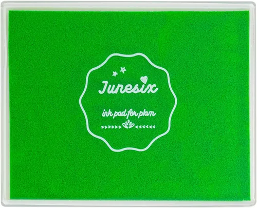Miniatura 6 de Almohadilla de tinta, almohadilla de tinta lavable de 5 x 4 pulgadas para niños, color rojo